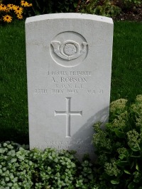 Klagenfurt War Cemetery - Robson, Alan